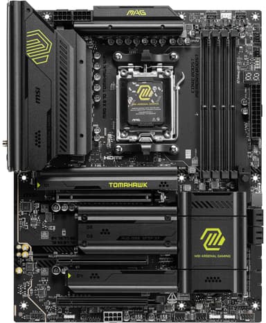 MSI MAG X870 TOMAHAWK WIFI moderkort
