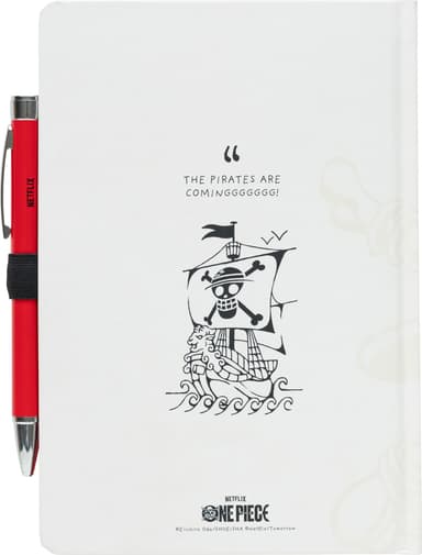 Grupo Erik One Piece anteckningsbok och penna