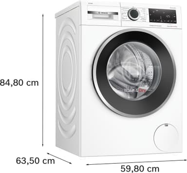 Bosch Serie 6 Tvätt/Tork WNG254ABSN (10.5/6kg)
