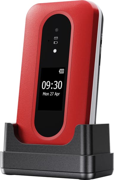 Doro Leva L31 mobiltelefon (röd)