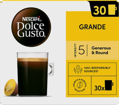 NESCAFÉ Dolce Gusto Grande kaffekapslar (30 st)