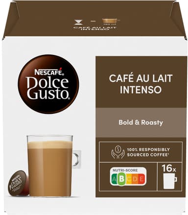 NESCAFÉ Dolce Gusto Cafe au Lait Intenso kaffekapslar (16 st)