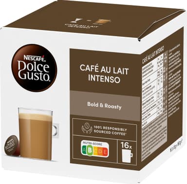 NESCAFÉ Dolce Gusto Cafe au Lait Intenso kaffekapslar (16 st)