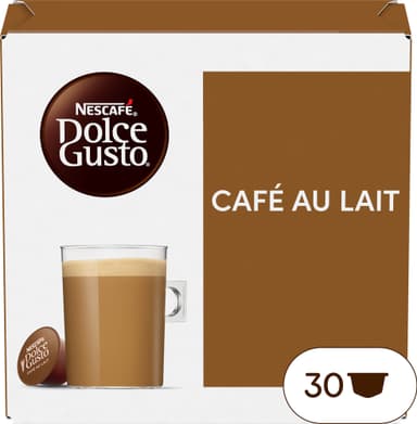 NESCAFÉ Dolce Gusto Café au Lait coffee capsules (30 pcs)