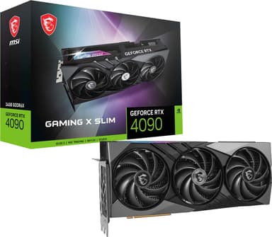 MSI GeForce RTX™ 4090 24G Gaming X SLIM grafikkort