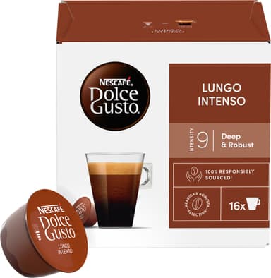 NESCAFÉ Dolce Gusto Lungo Intenso kaffekapslar (16 st)