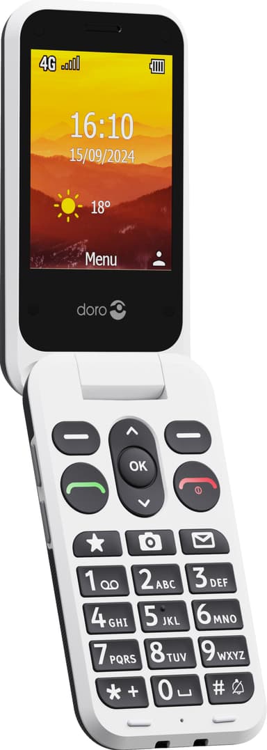 Doro Leva L21 mobiltelefon (svart)
