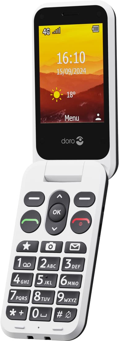 Doro Leva L31 mobiltelefon (grafit)