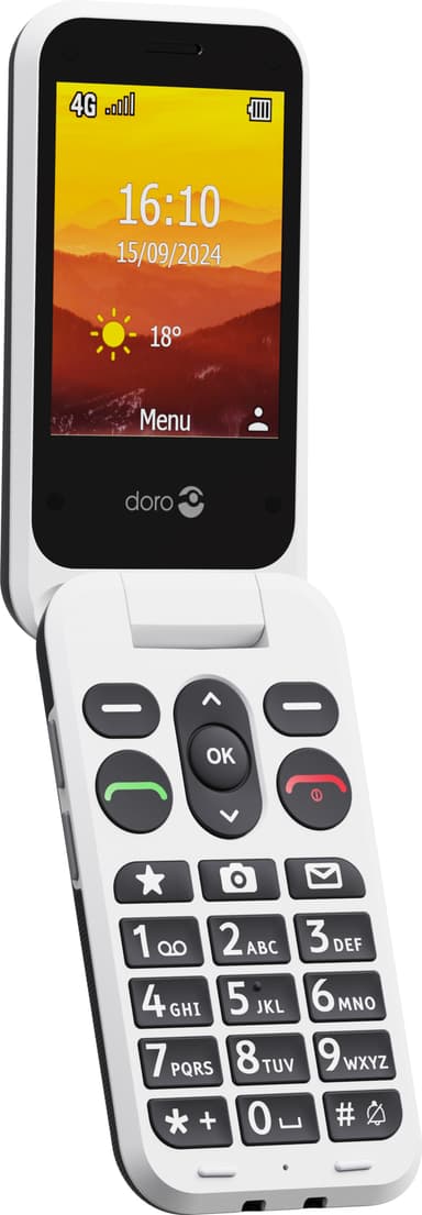 Doro Leva L31 mobiltelefon (grafit)