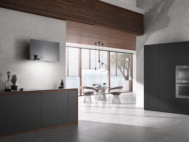 Miele Vägghängd Köksfläkt DA 9092 W Screen (grå 88cm)