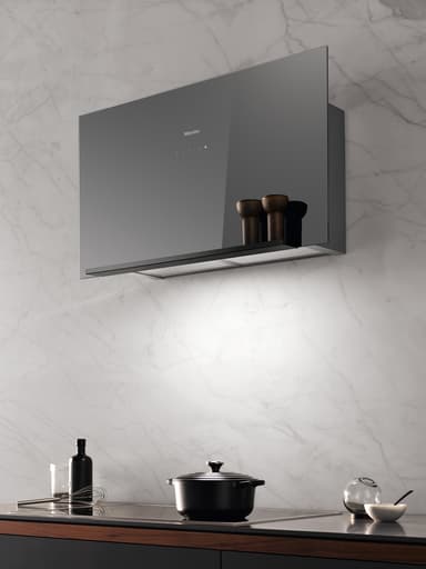 Miele Vägghängd Köksfläkt DA 9092 W Screen (grå 88cm)