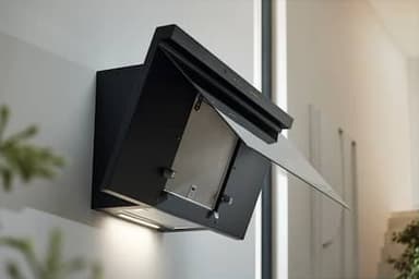 Miele Vägghängd Köksfläkt DA 9092 W Screen (grå 88cm)