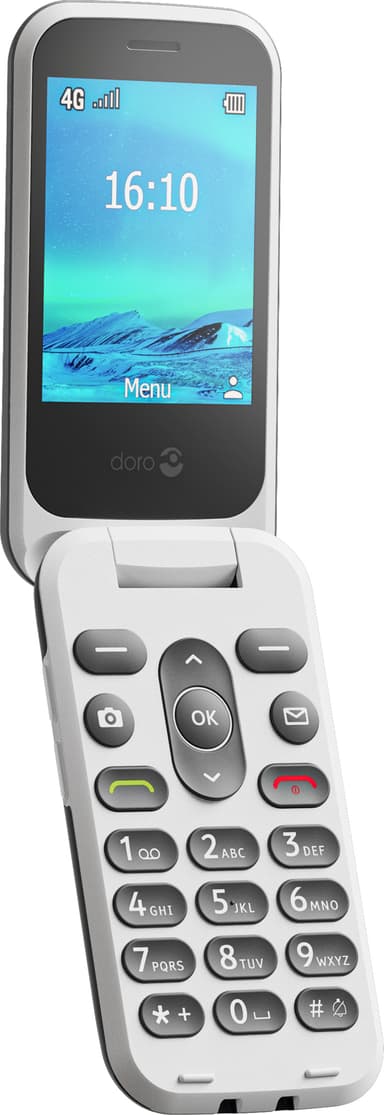 Doro 2881 mobiltelefon (svart)