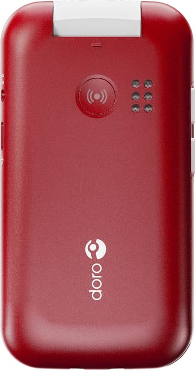 Doro 2881 mobiltelefon (röd)