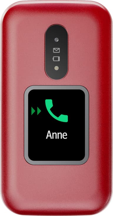 Doro 2881 mobiltelefon (röd)