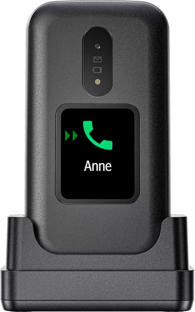 Doro 2881 mobiltelefon (svart)