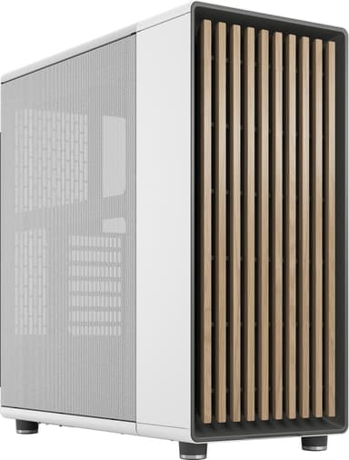Fractal Design North ATX PC-chassi (vitt/nät)