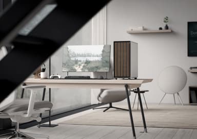 Fractal Design North ATX PC-chassi (vitt/nät)