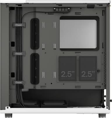 Fractal Design North ATX PC-chassi (vitt/nät)