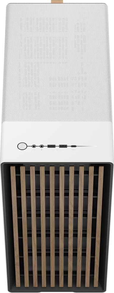 Fractal Design North ATX PC-chassi (vitt/nät)