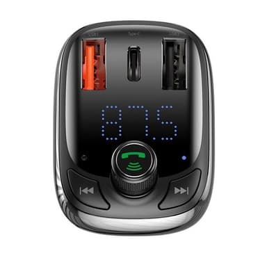 Baseus FM-SÃ¤ndare med Bluetooth och USB-laddning