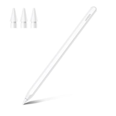 Ugreen Stylus med trådlös laddning för iPad - Vit