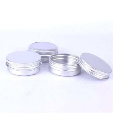 Aluminiumburk med lock 27x56mm