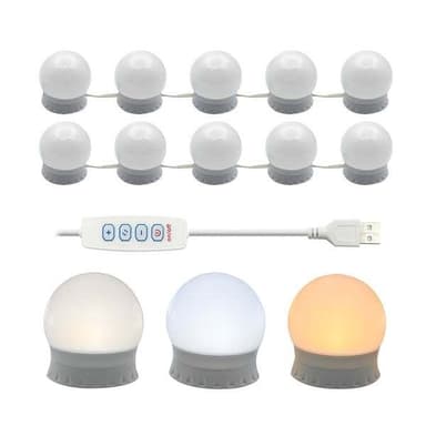 United LED-belysning för Make-Up-spegel