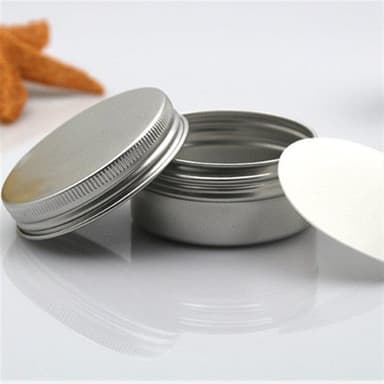Aluminiumburk med lock 27x56mm