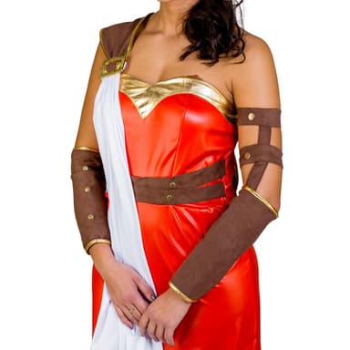 tectake Maskeraddräkt Dam Romersk Gladiator