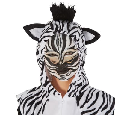 tectake Maskeraddräkt Zebra