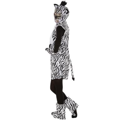tectake Maskeraddräkt Zebra