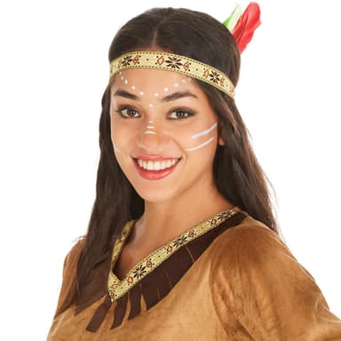 tectake Maskeraddräkt Indiankvinna Apache Ashley
