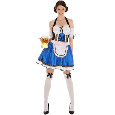 tectake Maskeraddräkt Dirndl Klänning till oktoberfest