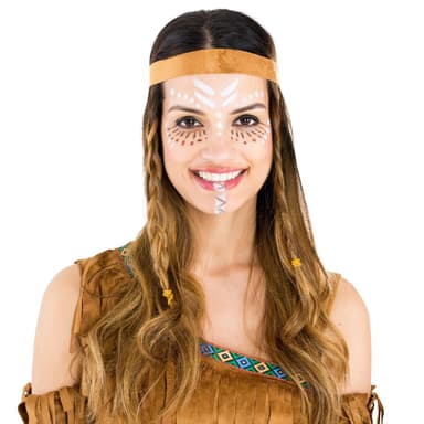 tectake Maskeraddräkt Indiankvinnan Cheyenne