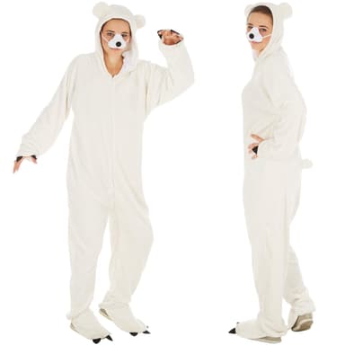 tectake Maskeraddräkt Isbjörn
