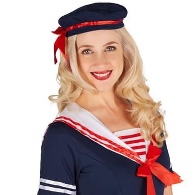 tectake Maskeraddräkt Dam Matros