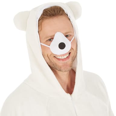 tectake Maskeraddräkt Isbjörn