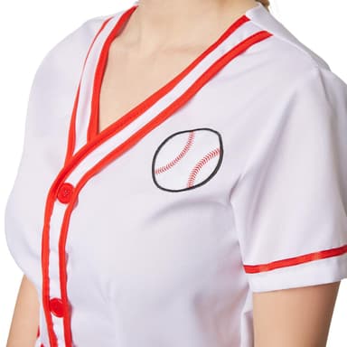 tectake Maskeraddräkt Dam Baseball