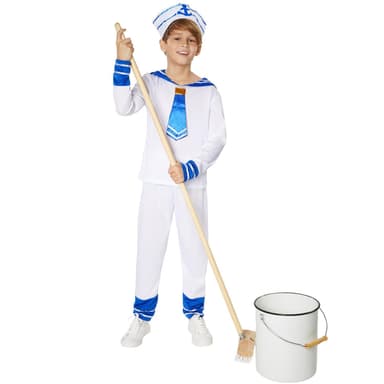 tectake Maskeraddräkt Pojke Matros