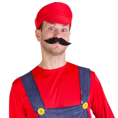 tectake Maskeraddräkt Herr Super rörmokare Mario
