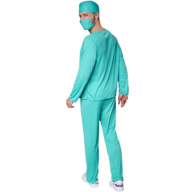 tectake Maskeraddräkt Herr Kirurg