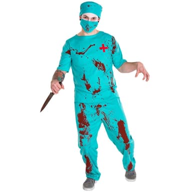 tectake Herrdräkt Zombie-doktor