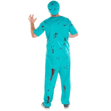 tectake Herrdräkt Zombie-doktor