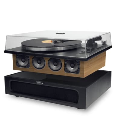 Lenco LS-430 Bluetooh Skivspelare, Svart