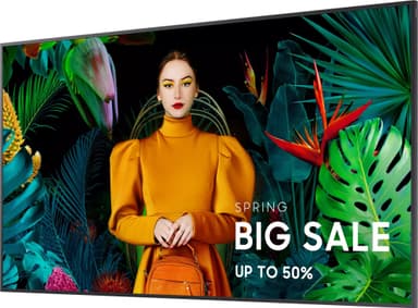 Samsung 98" QM98C 24/7 500 nits 4K digital signage-skärm