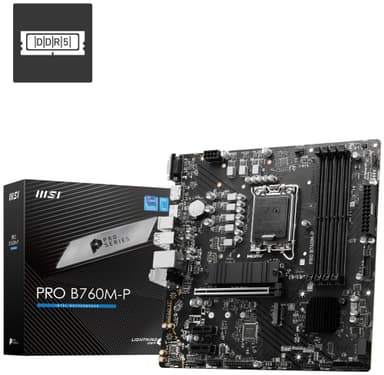 MSI B760M-P PRO moderkort