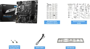 MSI B760M-P PRO moderkort