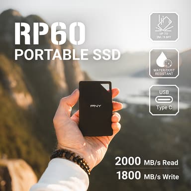 PNY RP60 Extreme Performance portabel SSD 2 TB