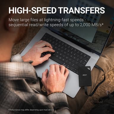PNY RP60 Extreme Performance portabel SSD 2 TB